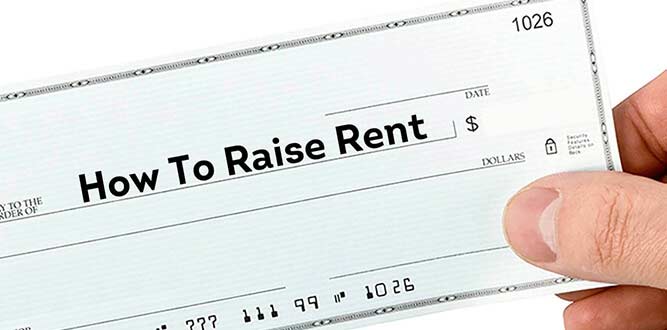 Tips on how to raise rent 