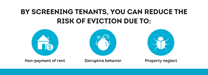 Screening tenants can reduce many risks