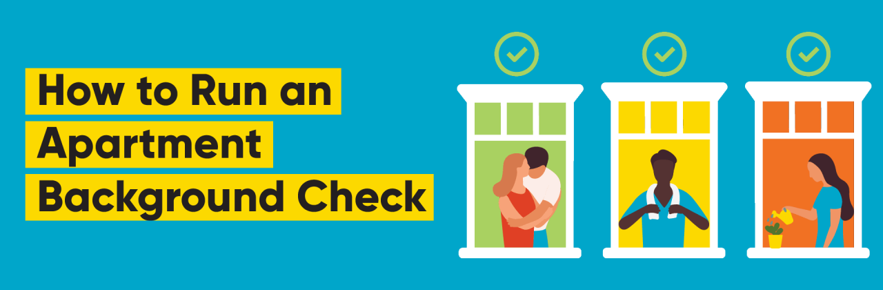How to run an apartment background check