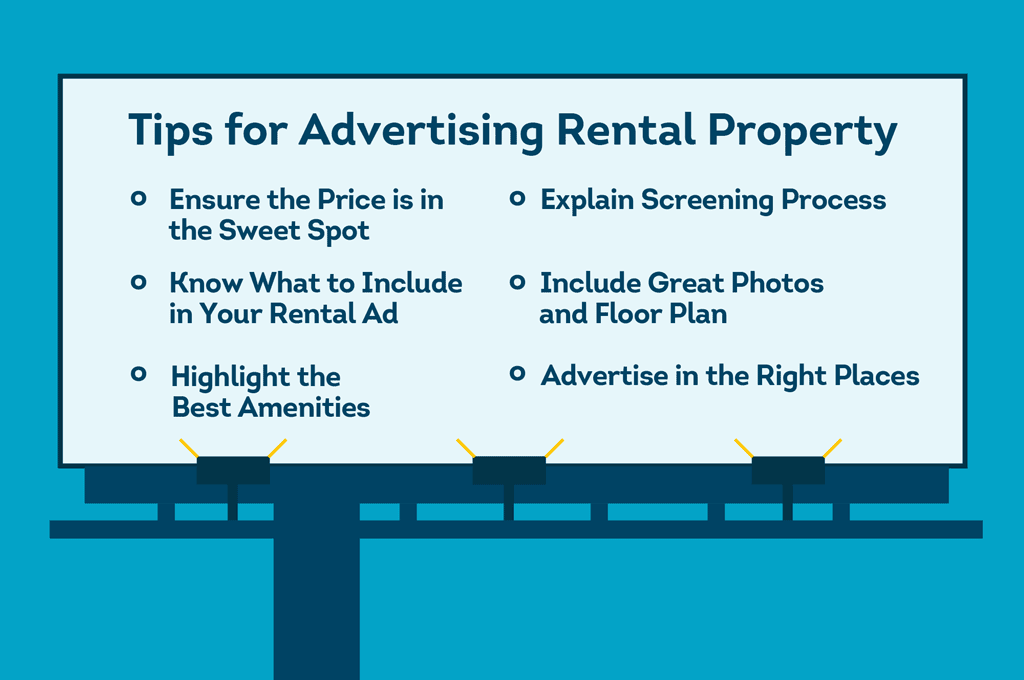 Tips for advertising rental property