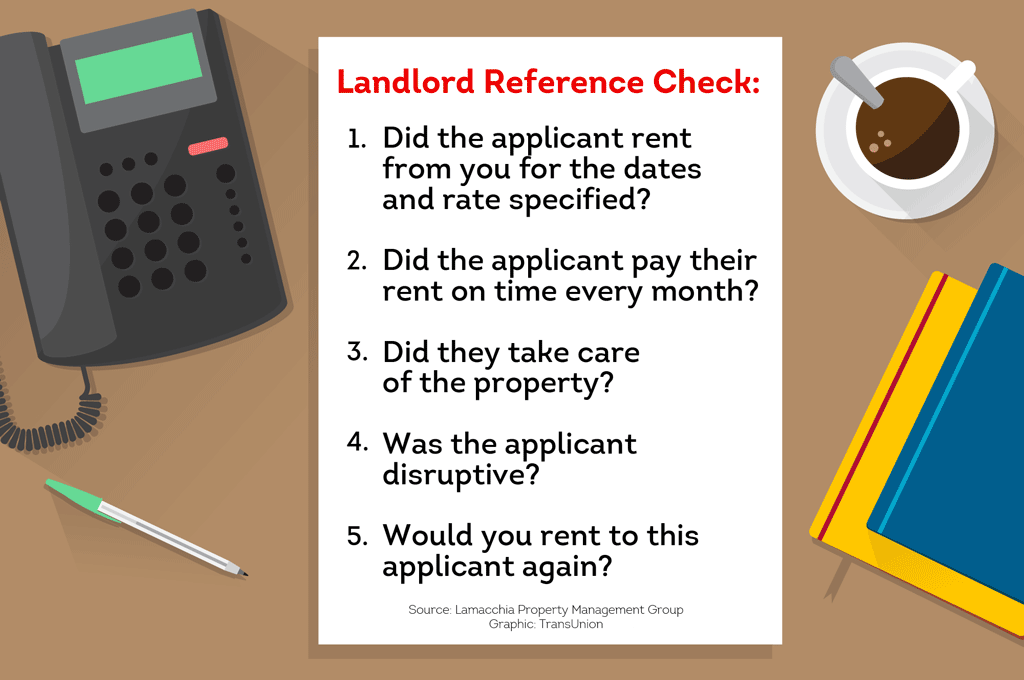 Questions for landlords to ask previous landlords