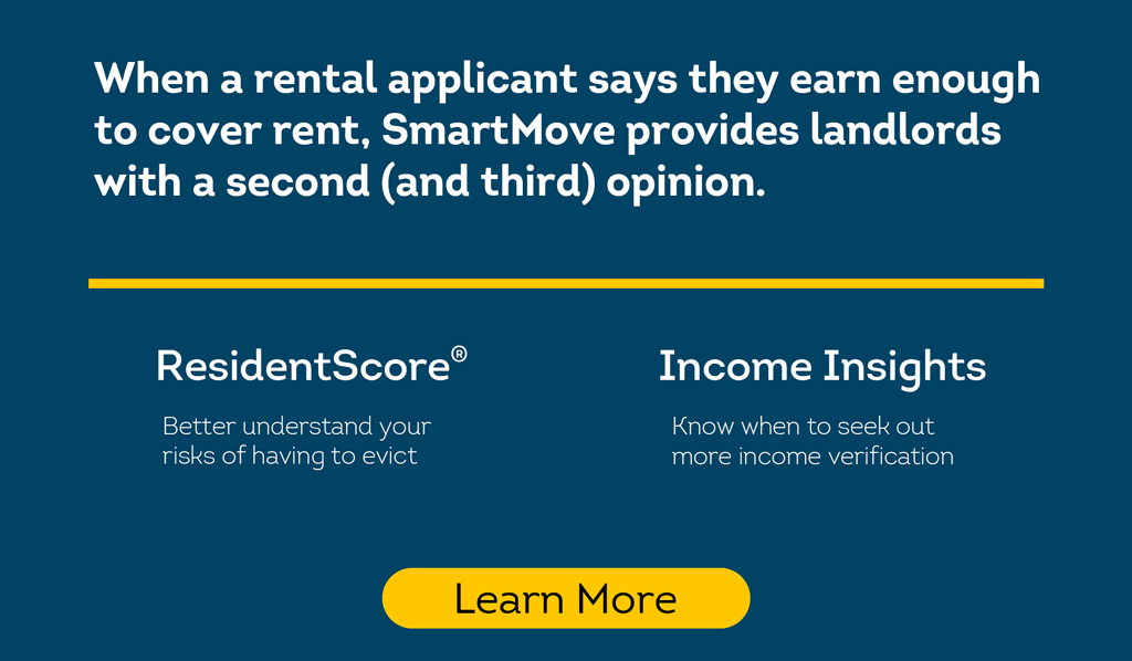 SmartMove tenant screening has two solutions to help landlords 