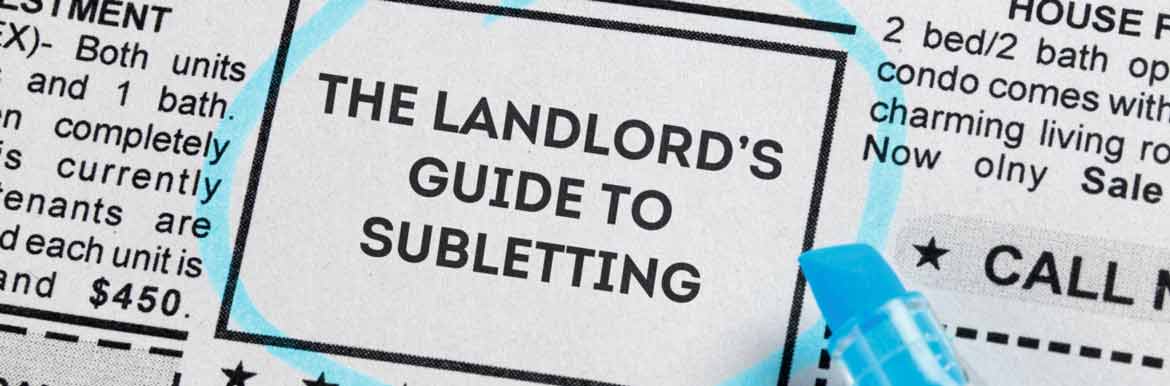 landlord guide to subletting 