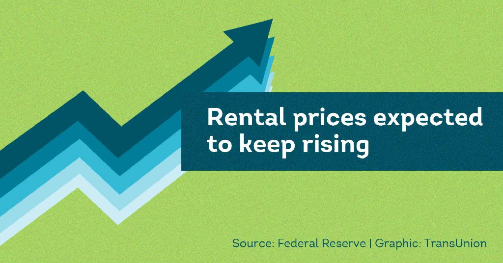 Rental prices are expected to keep rising