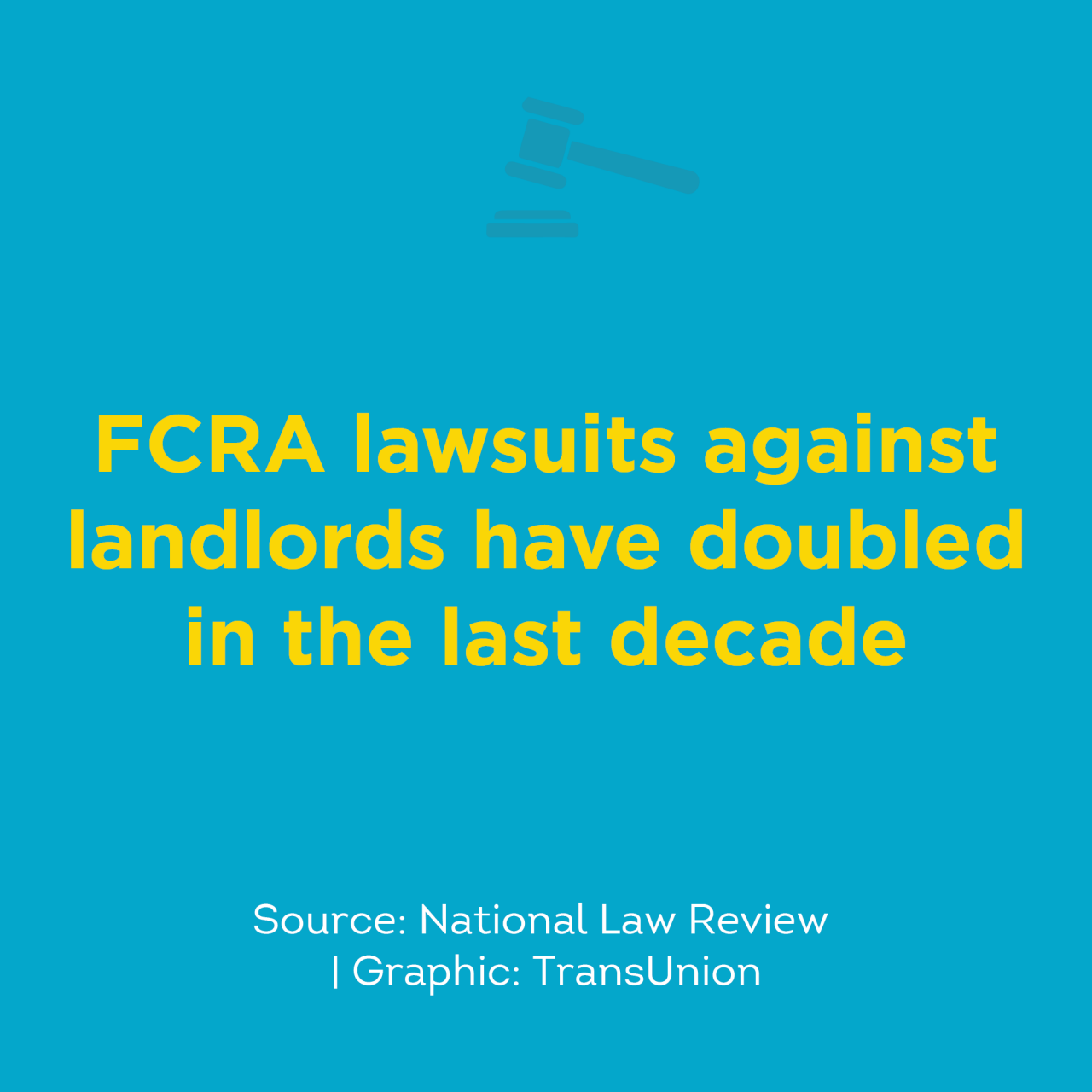 FCRA lawsuits have doubled over the last decade
