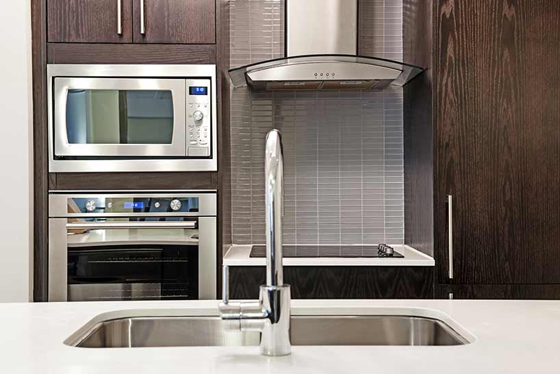 updating your unit with new appliances can add more value 