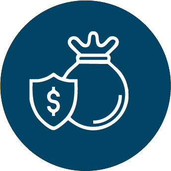 Icon representing waived security deposits