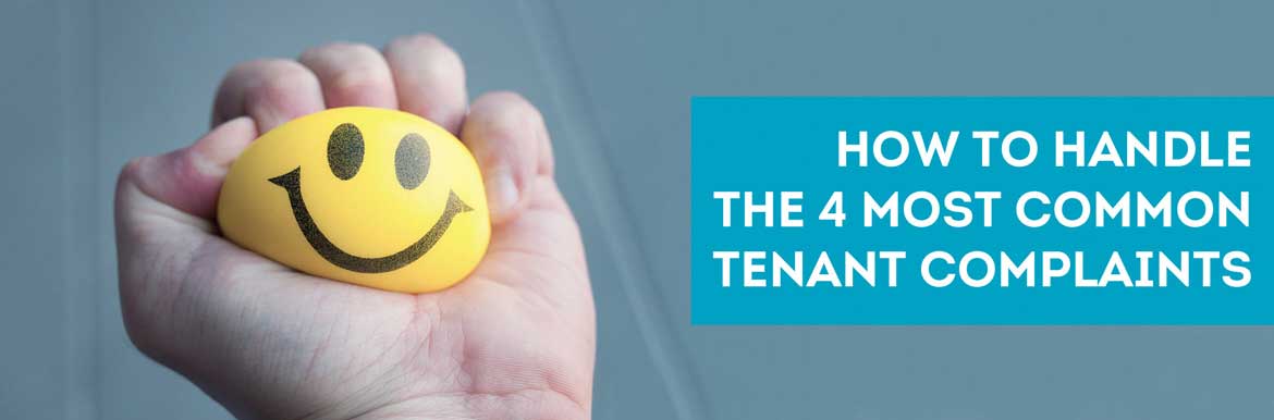 how landlords can handle the 4 most common tenant complaints