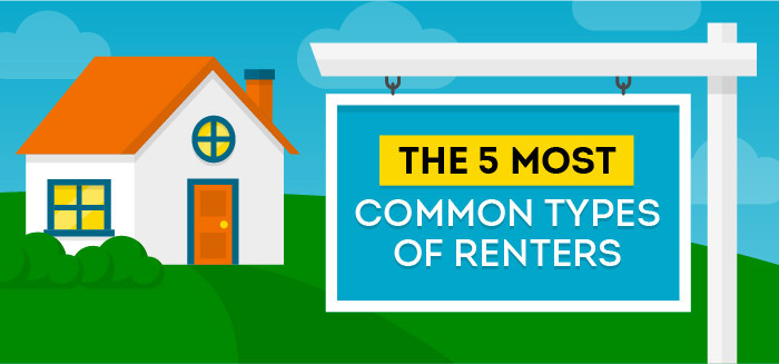 most common types of renters