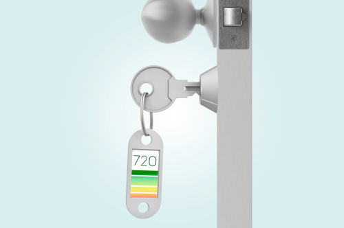 Score unlocking door